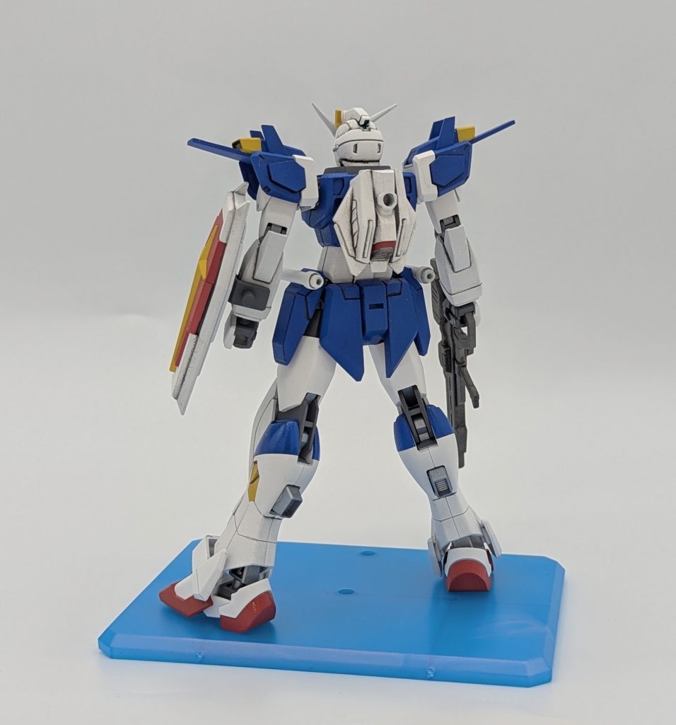 アーラシルエットを外した後ろ姿。ちなみにエクシードのスペルは『EXCEED』ではなく『EX-SEED』ということにしています。