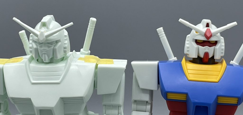 新旧比較】ガンダム【パチ組】｜キャンプラさんのガンプラ作品