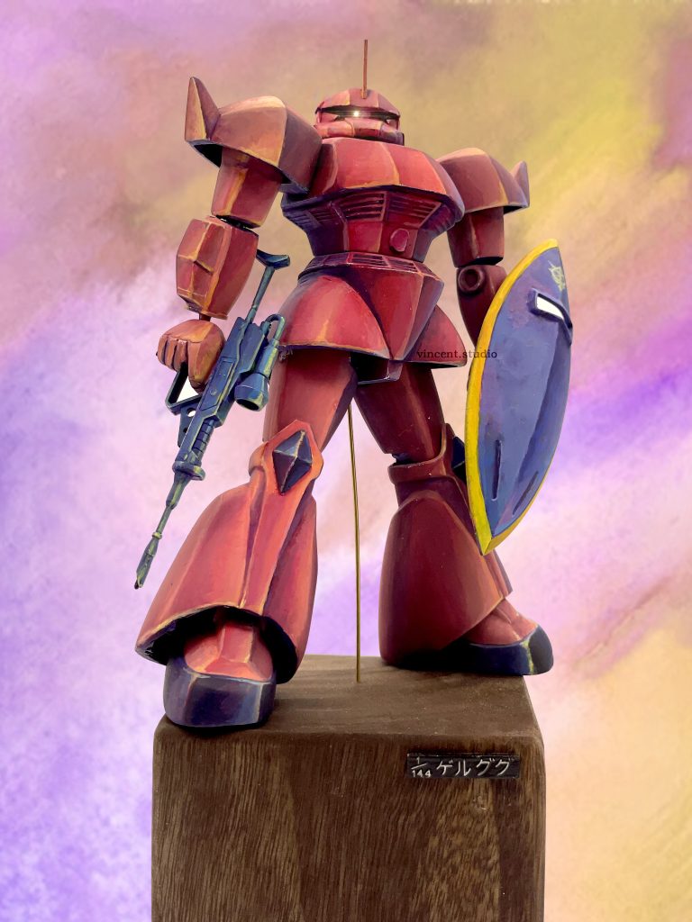 1/144 旧キット  シャヤ グルググ–2枚目/制作者：@VincentYstudio