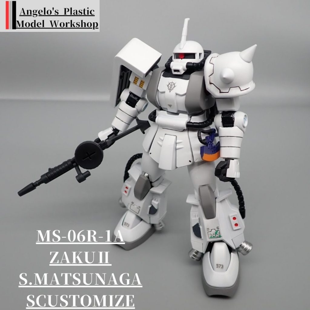 シンマツナガ専用高機動型ザク–2枚目/制作者：アンジェロのプラモデル工房