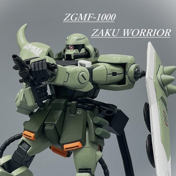 【HG】ザク ウォーリア【筆塗り】