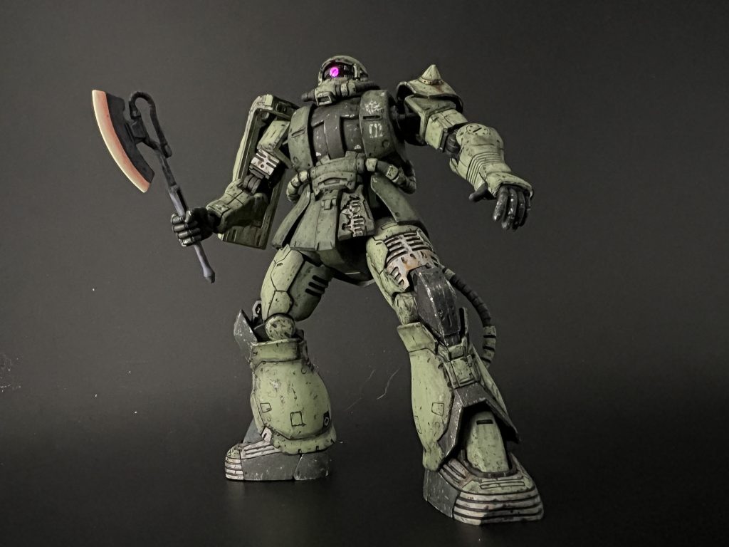 HGUC1/144 ドアン専用ザク 【プチLEDエディション】–5枚目/制作者：OYAJIN