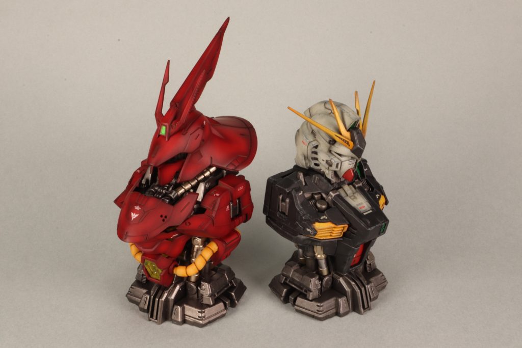 過去に作ったνガンダムと