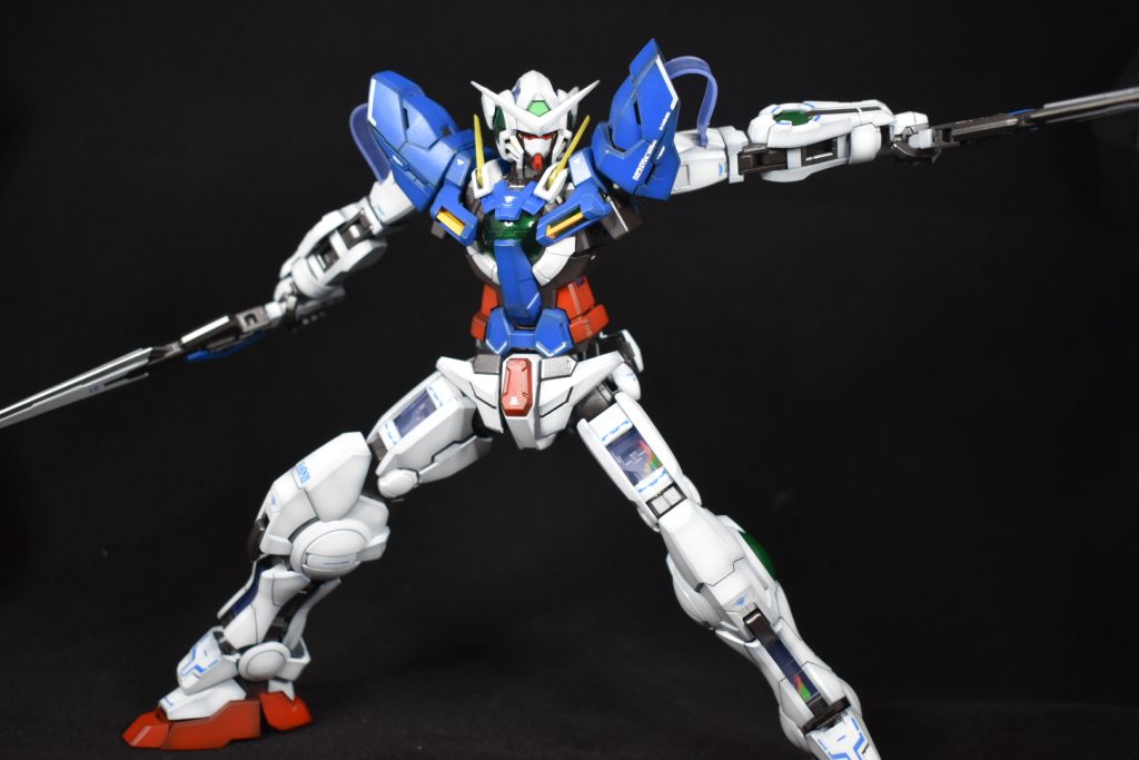 個人的にGNソード持ってる時よりGNブレイド持たせた方がかっこいい気がします。