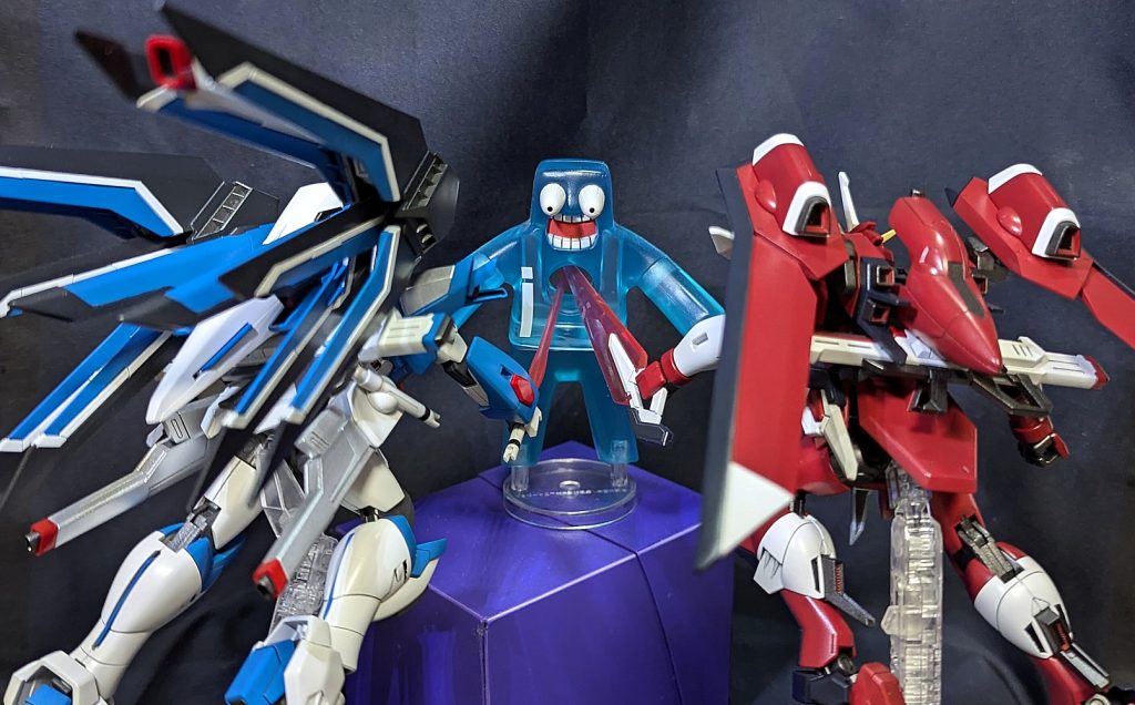 キラ「こんなものをまだ！」シン「許すもんかー！」ダガー「ヤバイぜ、デストロイ！」デストロイ「くっ！」天の助「大変だね、アンタら」キラ「墜とす！」シン「天の助！」天の助「ぎゃあああああああっ！！」