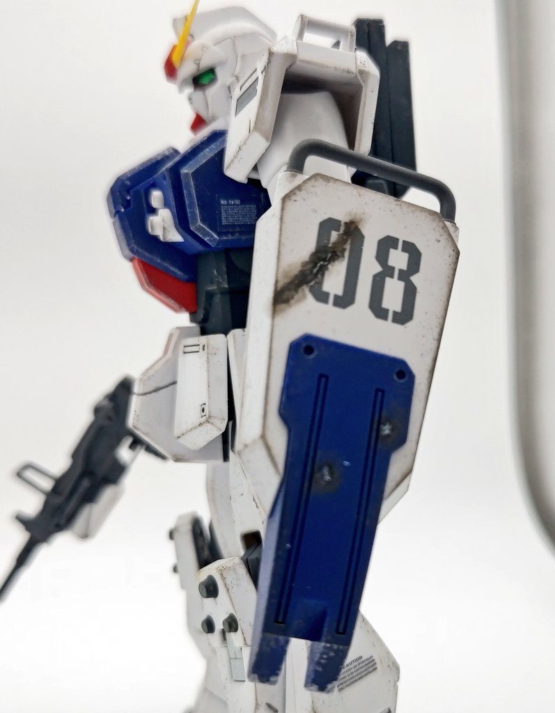 デカール劣化してたから、ウェザリングで誤魔化し（笑）