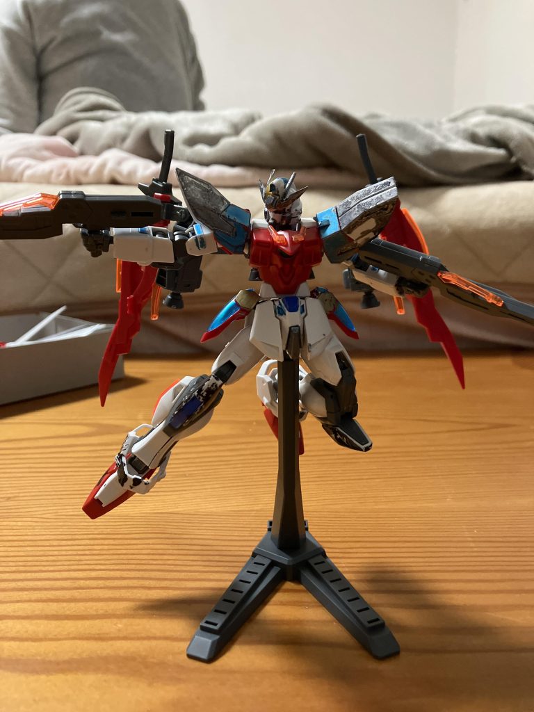 ガンダムシード風ポーズ