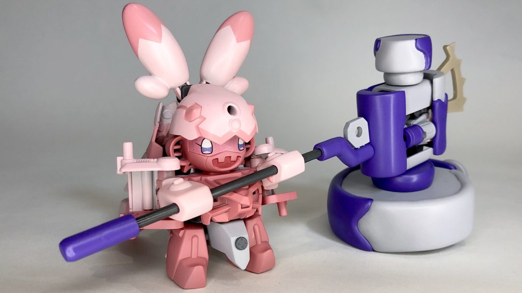 変形「デカヌチャン」形態!バッキーの姿を活かし幼さも感じる体躯を上手く表現!ハンマーはほぼオリジナルで制作😅