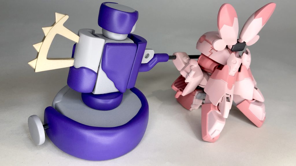 バックショットバックパックが今度はデカヌチャンのおさげ髪として活用リボンのような頭部飾りもMS時から配置を変更