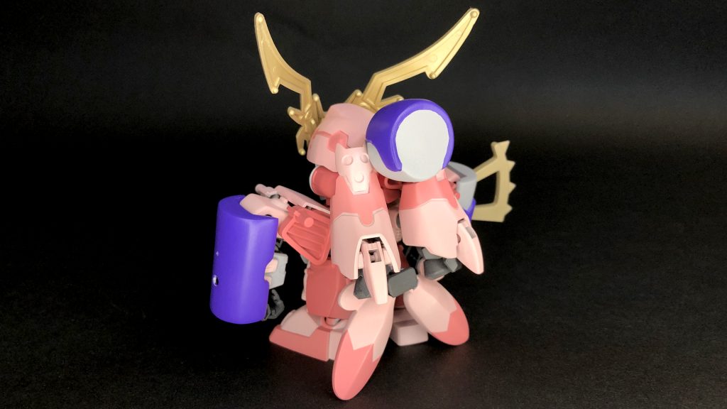 MS時バックショットバックパックがなかなかモリモリ腕の手甲は…これから大活躍します!