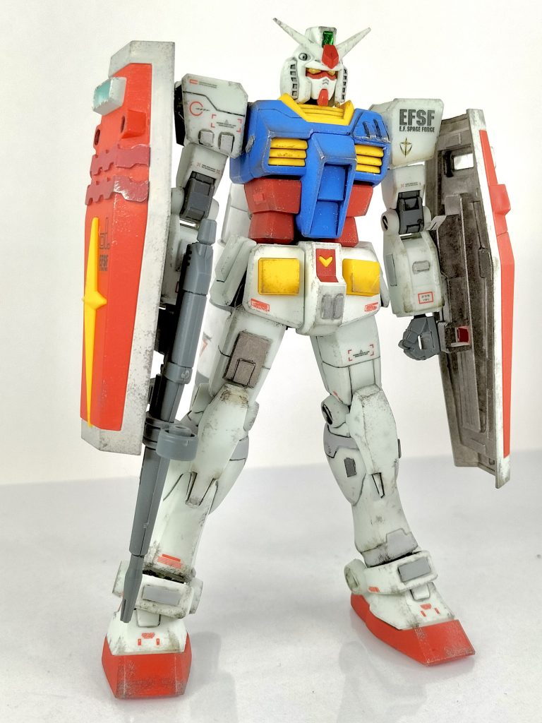 EGガンダム完成です–4枚目/制作者：レン@筆塗り部分塗装