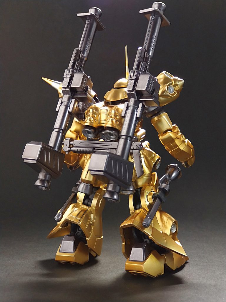 冒頭にも記述しましたが、この商品はガンダムアレックスのチョバムアーマーもセットになっています。アレックス自体は別売りで、ケンプファーとチョバムアーマーが同梱されているという、実に変な構成です。ケンプファーは単品販売してほしかったなぁ…。