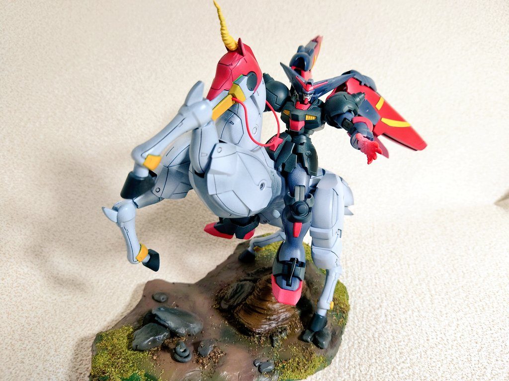 マスターガンダム＆風雲再起–3枚目/制作者：ベアーる