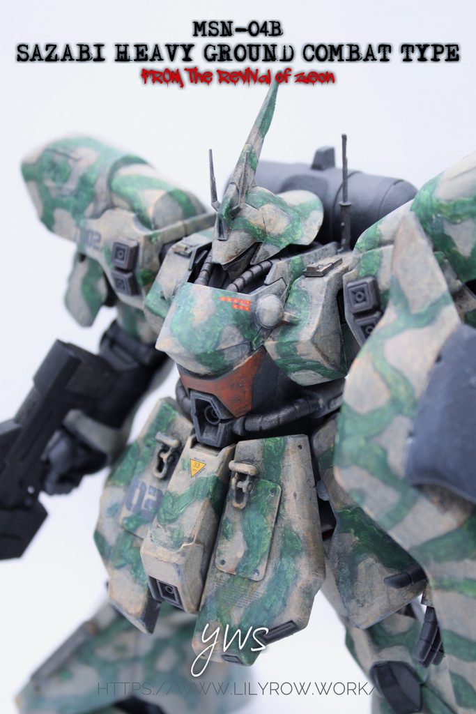 陸戦型サザビー–3枚目/制作者：YuuWorkShop