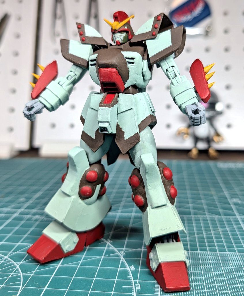 スクラッチ作品　ネロスガンダム　完成