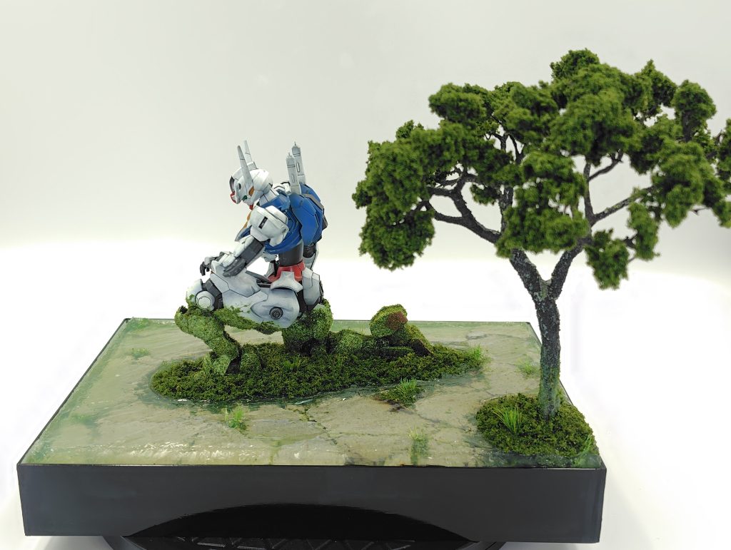 植物や水表現はKATOの各種素材をメインに使用しました。素材がたくさん余ったからまた何か作らねばｗ