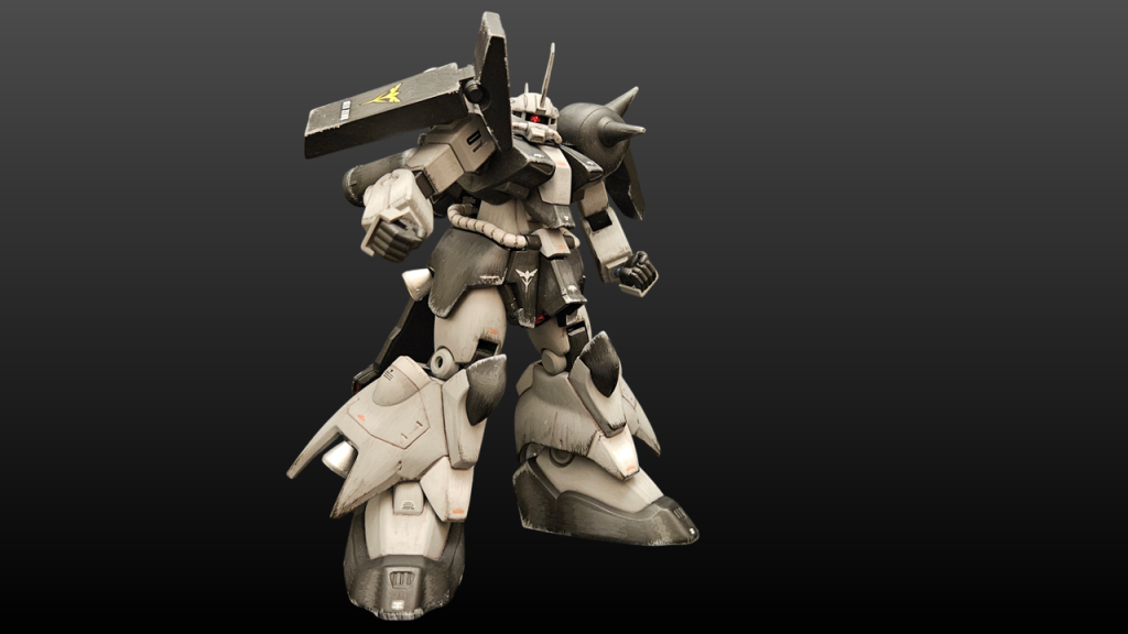 どっしりとした構え