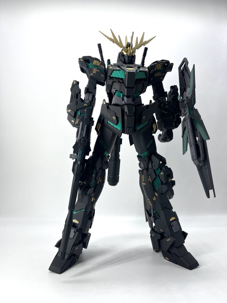 MG    小説版ユニコーンガンダム2号機バンシィ  Ver.ka  最終決戦仕様–3枚目/制作者：tattsuokun