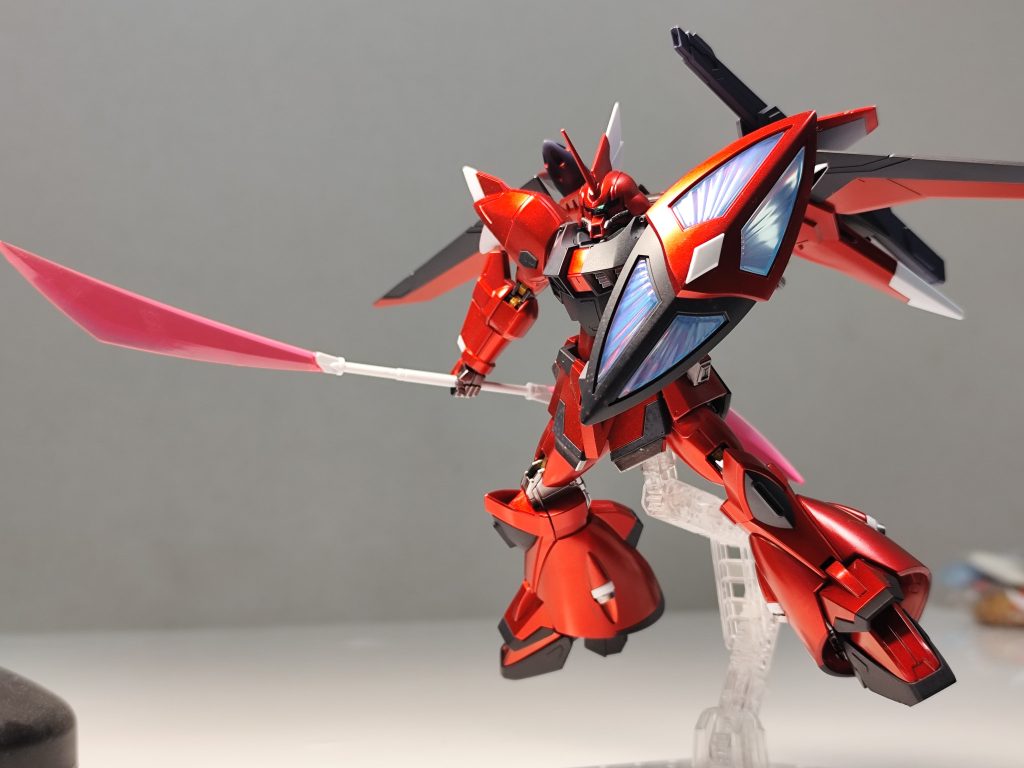 ゲルググといえば薙刀！人間と違い手首が回るからある意味近接最強ですな