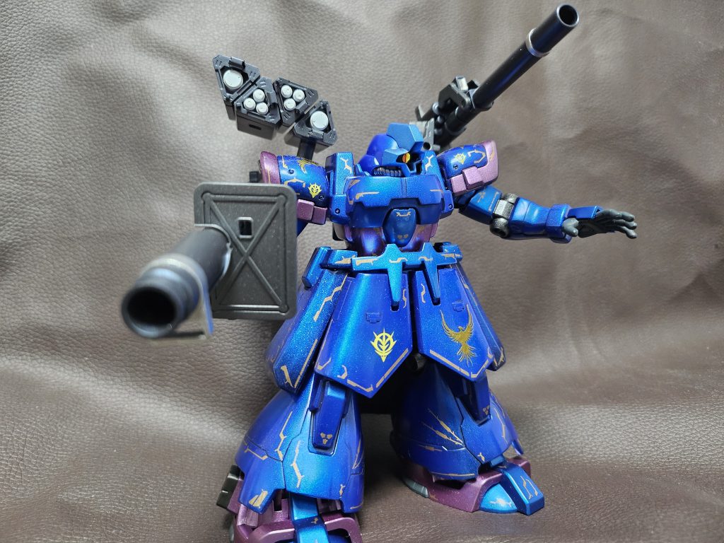 ミサイルポッドの接続穴が目立つのでどうするか思案中