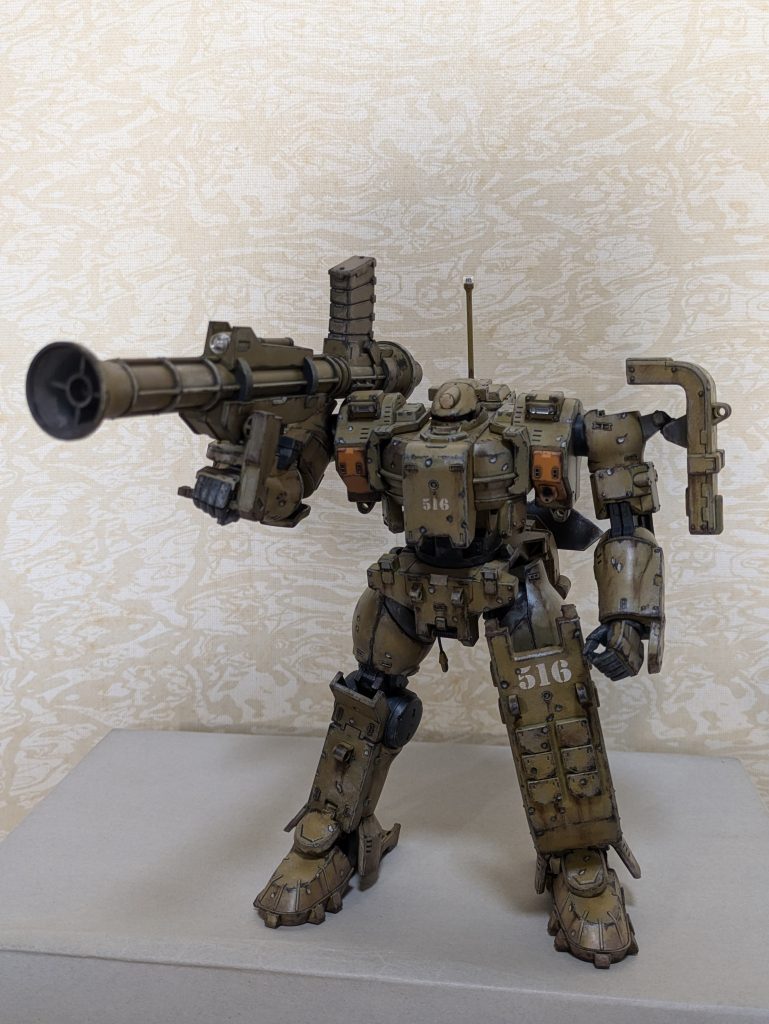 過去作品なんですが「ウェザリングをやってみようかなぁ〜」と、思いイジってしまいました。最後まで見ていただきありがとうございました。