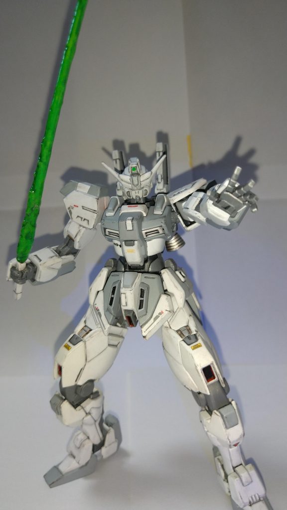 サ－ベル抜刀。バックパックのサ－ベル取り忘れw 