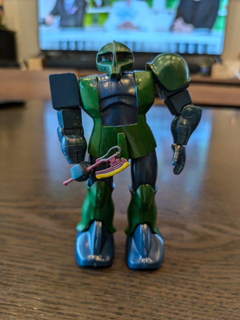 筆塗りというか全塗装は初めてです!