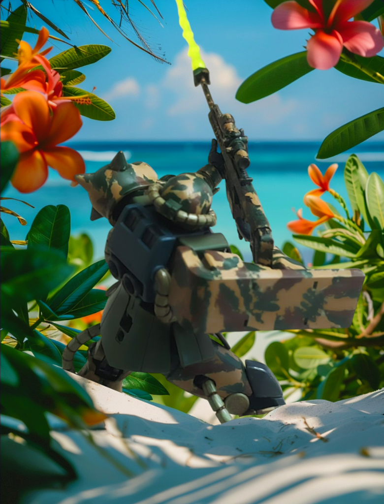 南国ショットまったく戦い感がない…