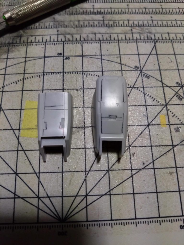 筋彫りする時はいつもイメージがつきやすいようにマジックでなんとなくの下書きを書いてからガイドテープを使って彫ってます。0.2 0.6 0.8のカーバイトで彫り込んでます。