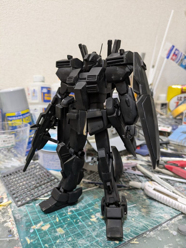 黒サフ状態