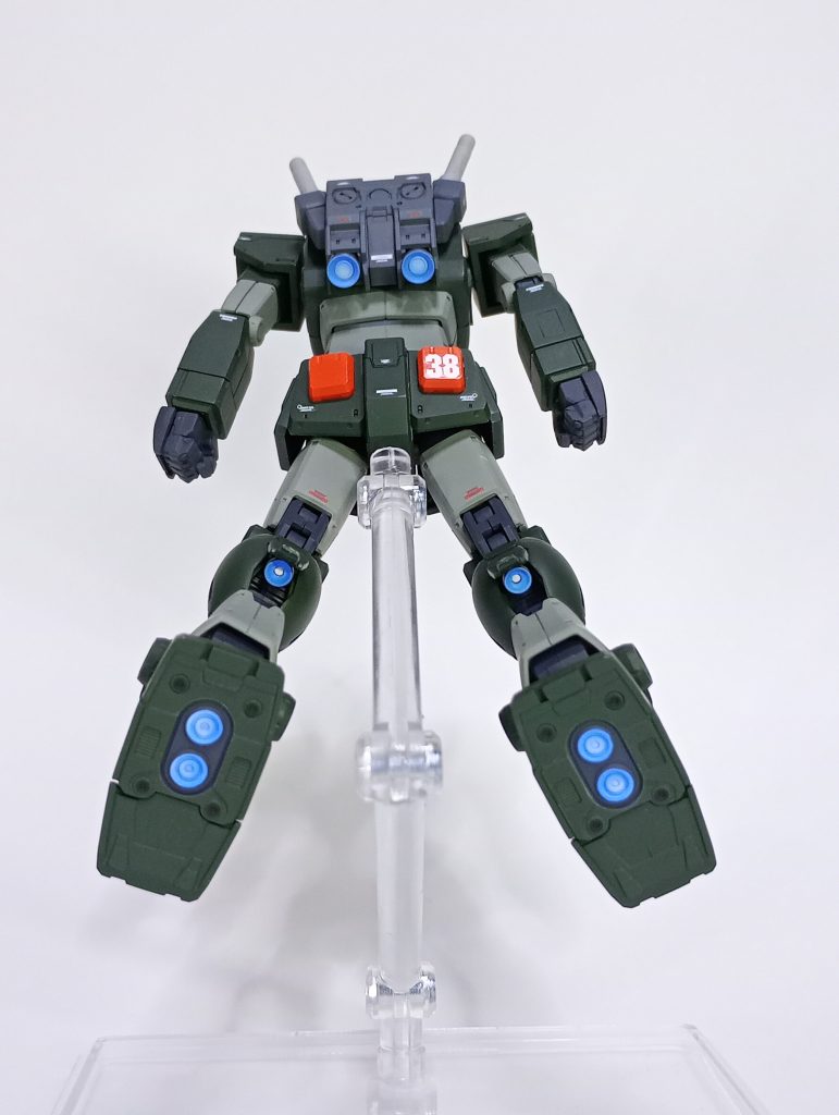 スラスタの中を青く塗って見ました。結構いい感じ