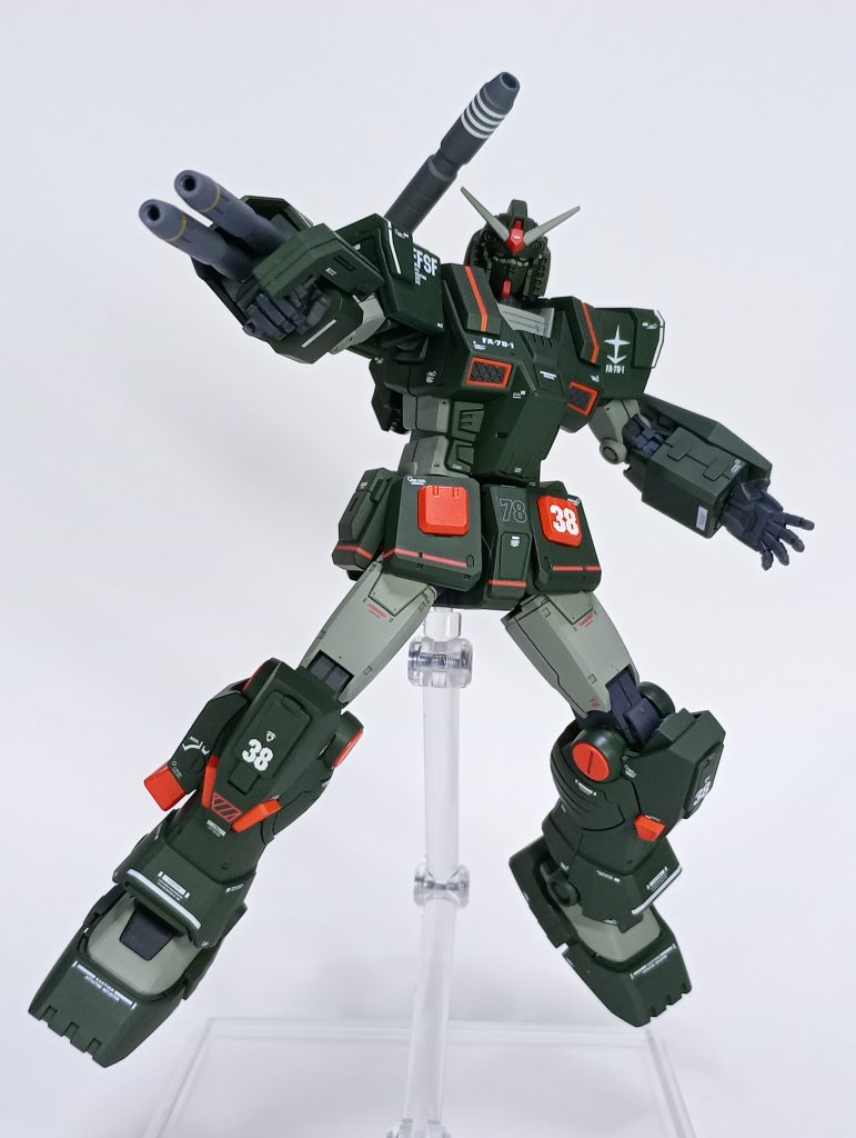 HGUCフルアーマーガンダム–5枚目/制作者：まこだ