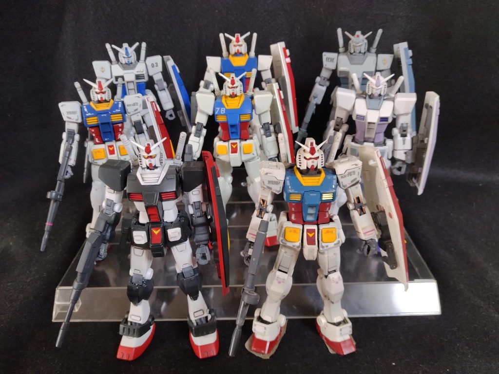 作品名：<p>我が家のRX-78ファーストロット</p>