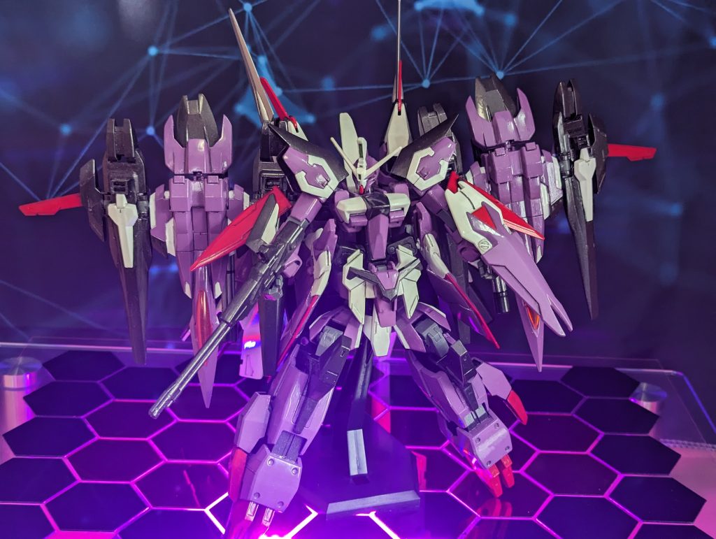 イージスのビームライフルとシールド装備。