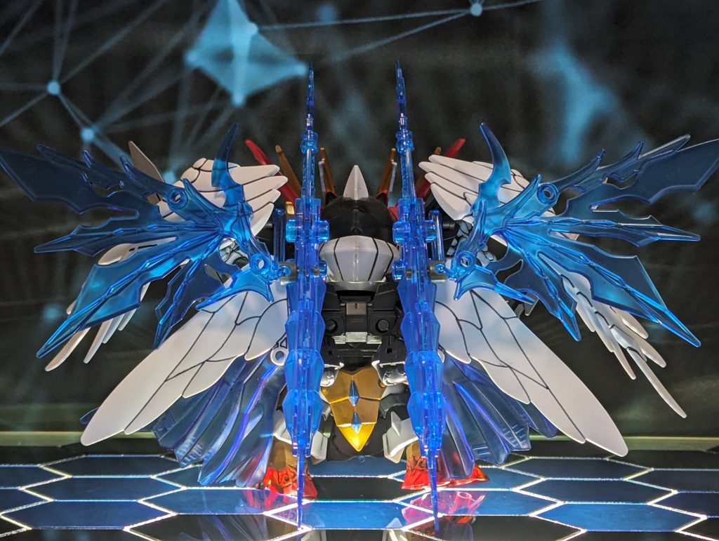 リア ゼロガンダム+ウイングゼロカスタム+馬超ガンダムバルバトスをミキシング。