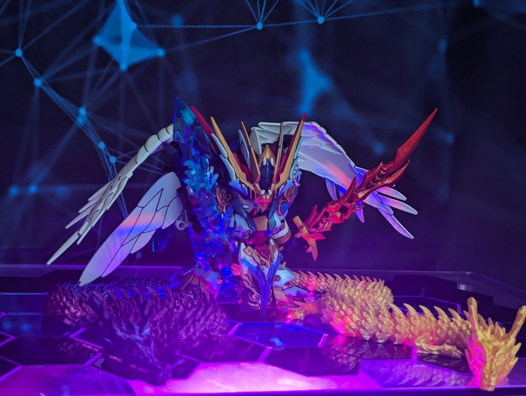 サンダーソードとストームソードからドラゴンっぽいエフェクトが出るのもアリかなと用意。