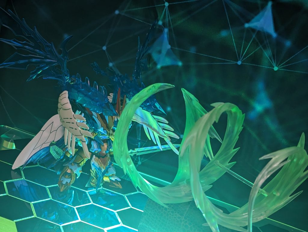 風と雷のエフェクトもう2つ必要 汗 騎士でありながらマップ兵器撃てそう笑 ツインバスターライフルの代わりかな♪