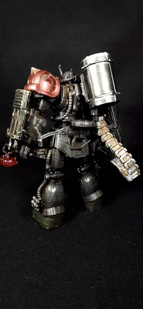 ザクIIF型 R.F.V.カスタム–4枚目/制作者：塗装狂主任