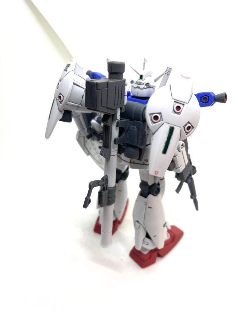 バズーカをマウントしました!背中がモリモリなのでさらにモリモリしてみました笑