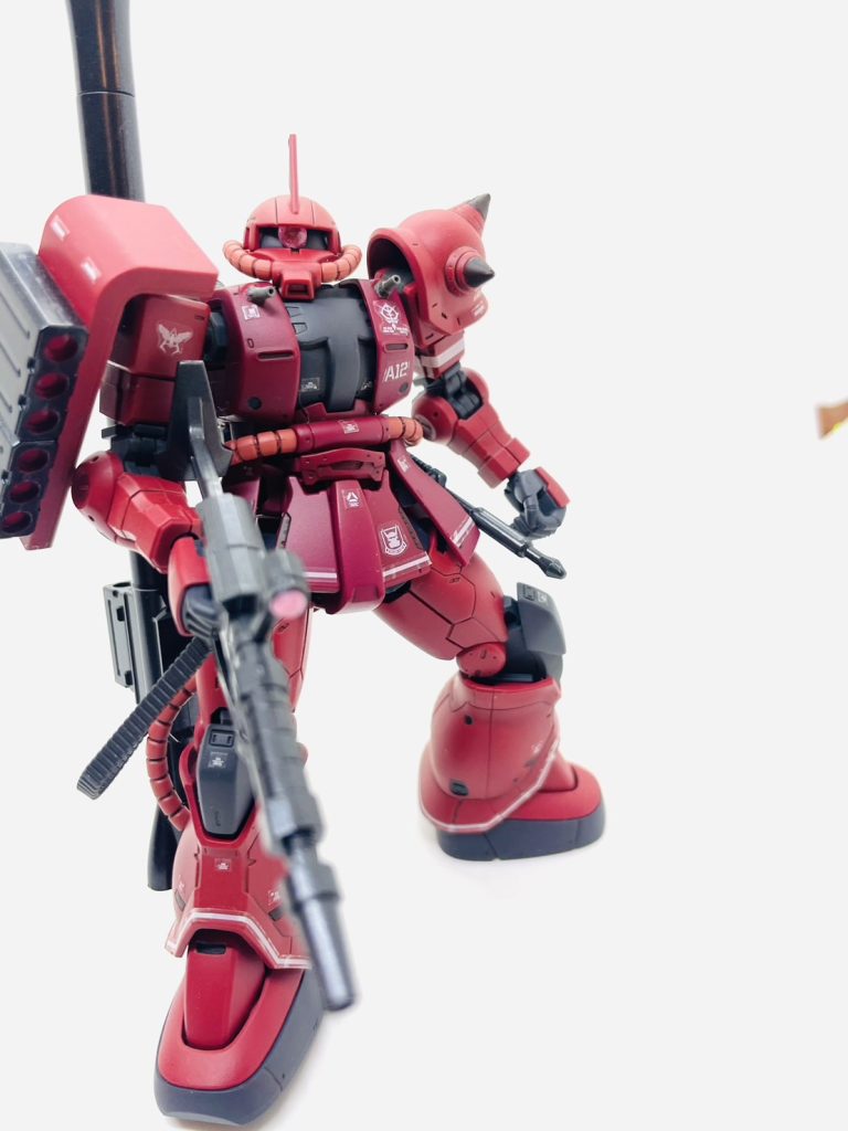 HGシャア専用オリジンザクII–7枚目/制作者:レモンサワー