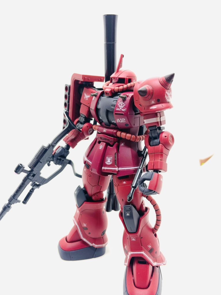 HGシャア専用オリジンザクII–6枚目/制作者:レモンサワー