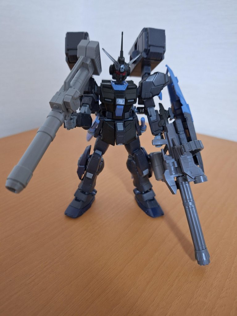 左手にガトリングシールド装備にしました。