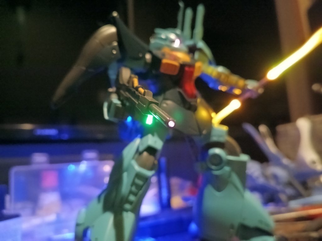 もちろんビームライフル、センサーにも入れてます😁👍