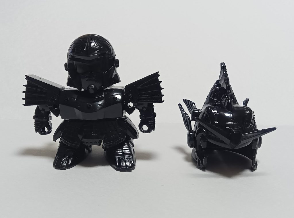 軽装形態(シールなし)最も黒い状態。