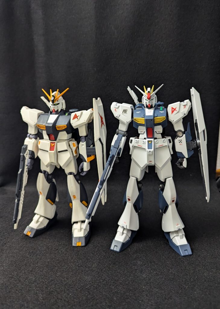 実はむかーし（1995年ごろ？）作った旧νガンダムのファンネルでした子供の頃のキットこれだけ現存してるんだな