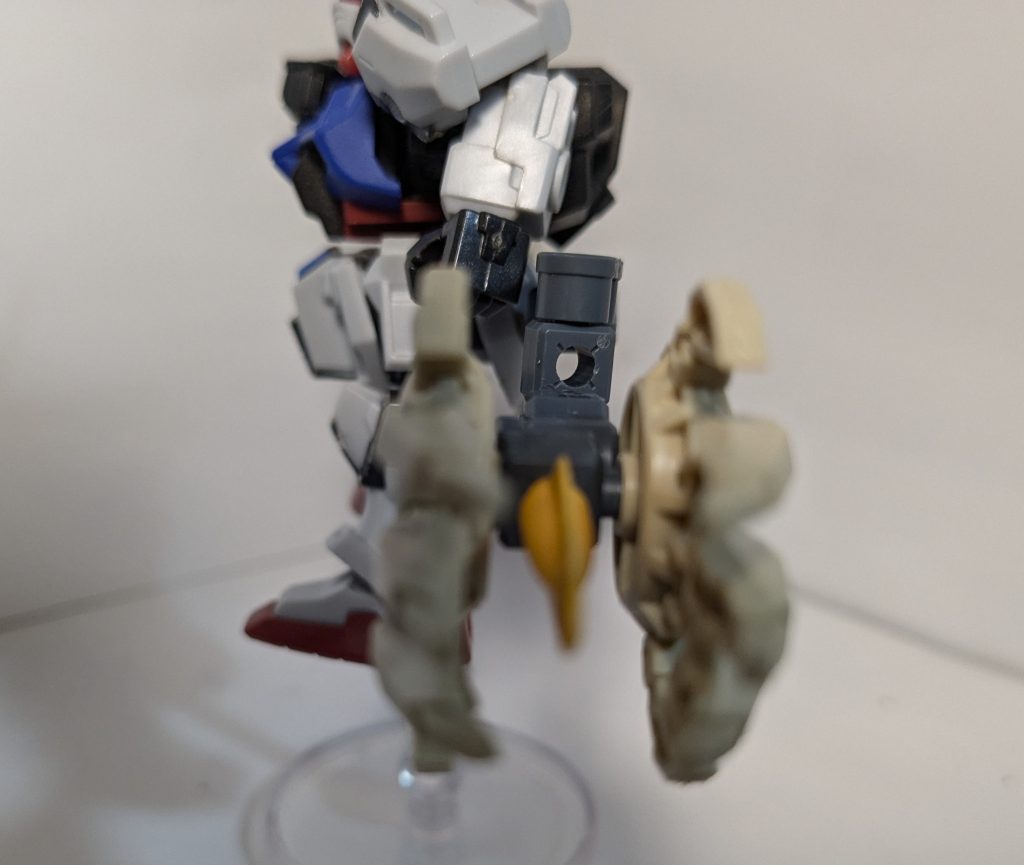 ジョイントパーツと30MSの組み合わせで、蠍の尻尾、大きな爪で相手を掴むイメージです