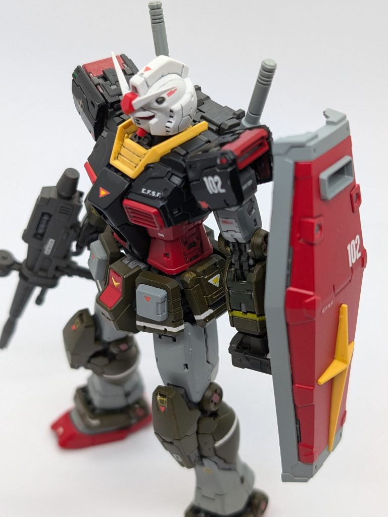 肩の一部がたまたま赤になったのですがこれはこれでよかった