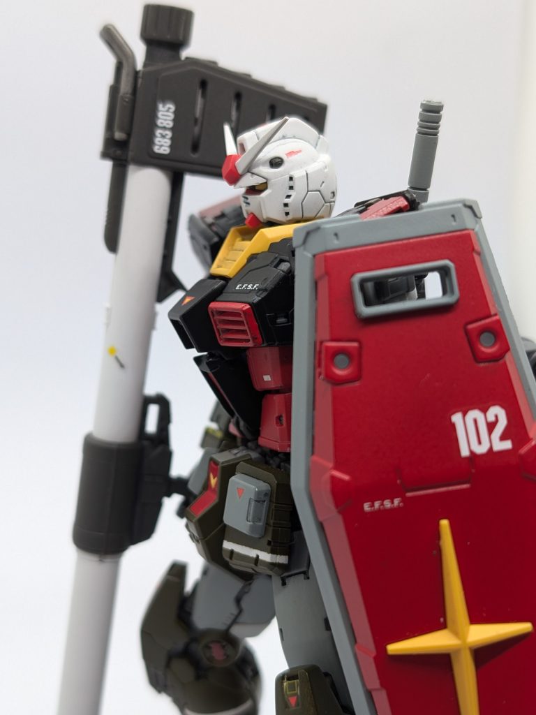 RG ガンダム Ver.2.0 リアルタイプカラー–5枚目/制作者：Garak