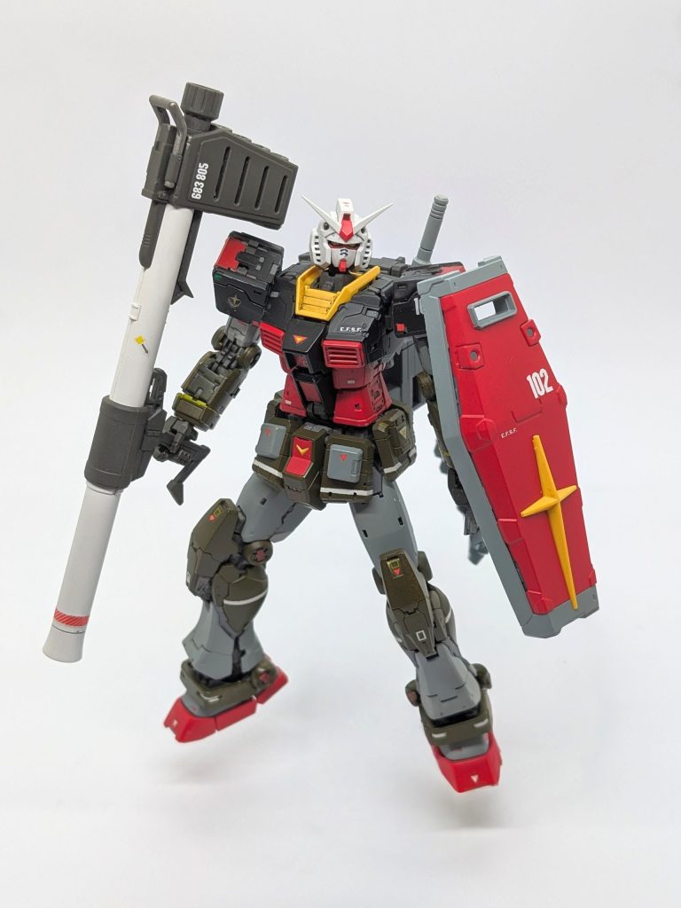 リアルタイプカラーはいろいろ解釈があるのですが哀戦士のポスターに近いものにしました。