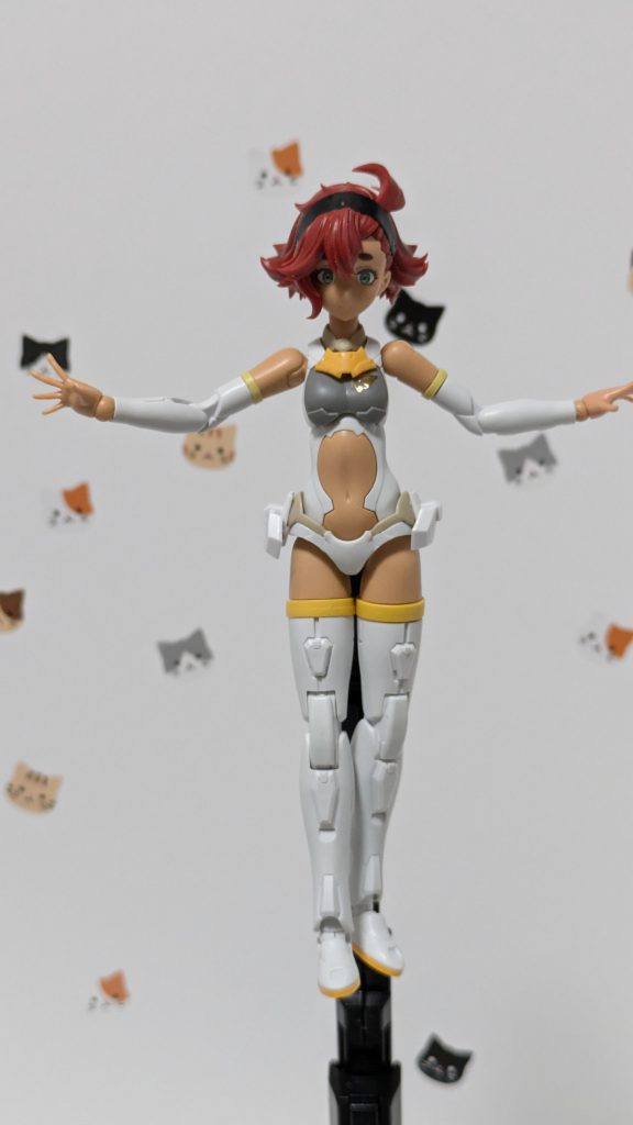 パイロットスーツ?に換装